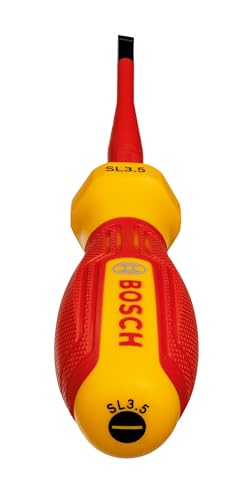 Tournevis VDE BOSCH SL35x75 Isolé jusquà Manche ergonomique Embout plat - vue 6