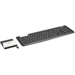 Teclado Logitech K375S Logitech K375s Multi-Device Teclado Inalámbrico y Soporte para Windows, Apple, Android, Chrome, Disposición QWERTZ Alemán, Negro