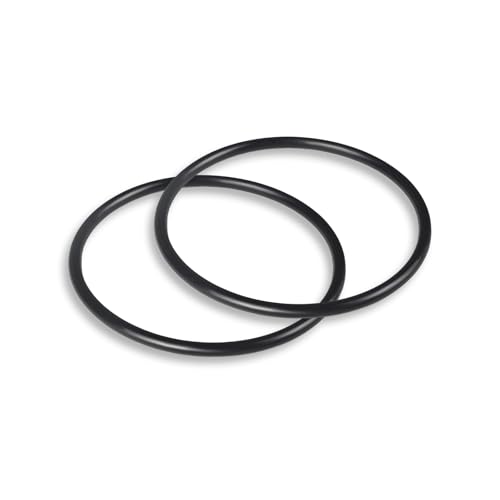 Image of Compatible with Fluval A20038 A-20038 O-Ring Motor Head Seal Gasket for Fluval 104 105 106 107 204 205 206 207 A440 A443 Canister Filters, Replacement Leakproof Rubber Motor Head O Ring, 2 Pack