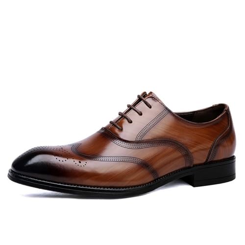 Versatile Leather Oxford Shoes for Men Comfortable and Stylish for Business and Formal Occasions2