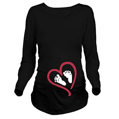 Q.KIM Camiseta Divertido Estampada de...