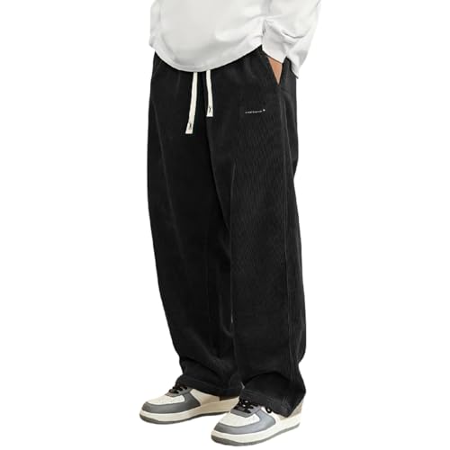 Men's Casual Pants Comfortable Loose Fit Trousers for Daily Wear Outdoor Activities Durable Lightweight