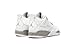 Nike Jordan Preschool Air 4 Retro PS BQ7669 100 White Oreo - Size 1Y