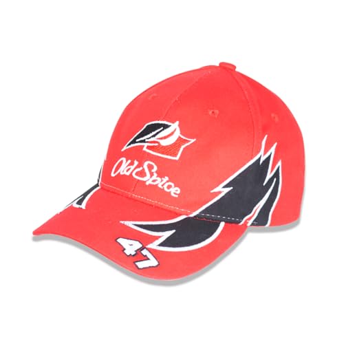 Ricky Baseball Cap Wonder Bread Racer Hat (US Alpha One Size Red and Black)