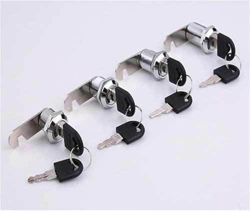 Serrure pour meuble 30mm à ouverture multiple avec clés pour porte d'armoire