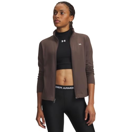 Under Armour Women's Motion Full Zip, 200 Brown, XL