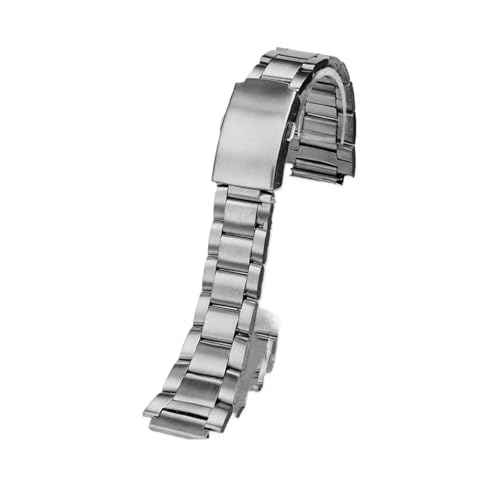 [g -] Casio 3299 AE1200/1300/1500 AE-1200 AE-1200wh AE-1300 Ή \bhXeXX`[Xgbv 18mm t@CX`[^P[X Xgoh(Silver strap)
