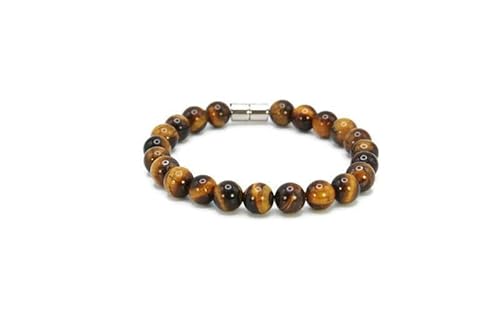 Auras by Osiris Gemstone Beaded Healing Crystal Yellow Tiger Eye ...