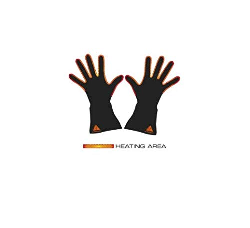 Alpenheat Unisex Handschuhe Fire-Gloveliner Heated glove liner, Schwarz, XXL, AG1-XXL