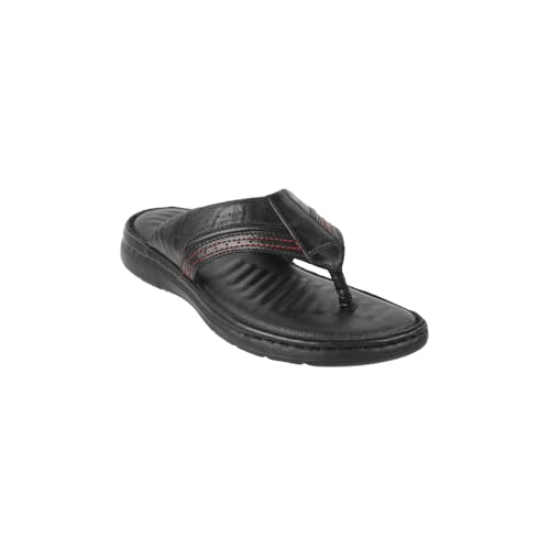 Image of Mochi Men Classic Leather Comfortable Slippers