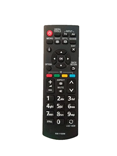 Image of LipiWorld RM-1180M LCD LED TV Remote Control Compatible for Panasonic LCD LED TV Remote