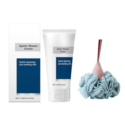 Shower Sport, Sports Gel, Moisturizing Body Wash, Body Cleansing, Hair & Face Cleansing, Refreshes Intensely, Long Lasting Freshness, Hidrata y Nutre, Contiene Flores de Baño