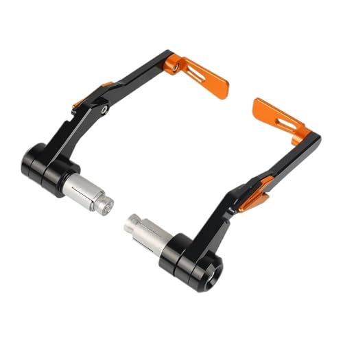 �n���h���o�[�ی�K�[�h �̂��߂� XTZ690D B XTZ690 U FJ09 MT09 FZ07 MT07 MT10 SP �I�[�g�o�C�n���h���o�[�u���[�L�v���e�N�^�[(Orange)