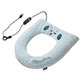 Warm Toilet Seat - Heated USB Pad, Adjustable 5-Level Temperature Feature, for Winter Bathroom Comfort with Washable Protection, Toilet Seat Cover for Home Apartment Dorm Hotel