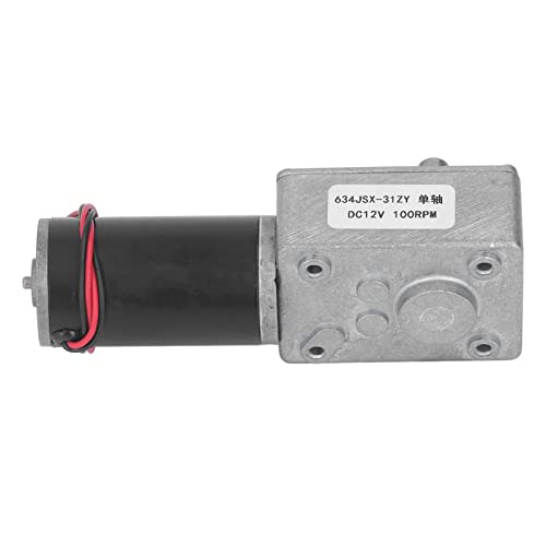 Moteur à engrenage autobloquant en alliage d'aluminium et laiton durable 12V