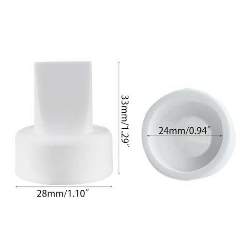 Válvulas de silicona Houniixie para extractor de leche miniatura 4