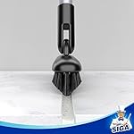 MR.SIGA Heavy Duty Grout Scrub Brush with Long Handle, Shower Floor Scrubber for Cleaning, Tile Scrub Brush with Stiff Bristles - Image 4