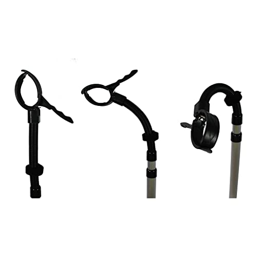 Support de sèche-cheveux réglable en hauteur avec son cou pliable unique - 6