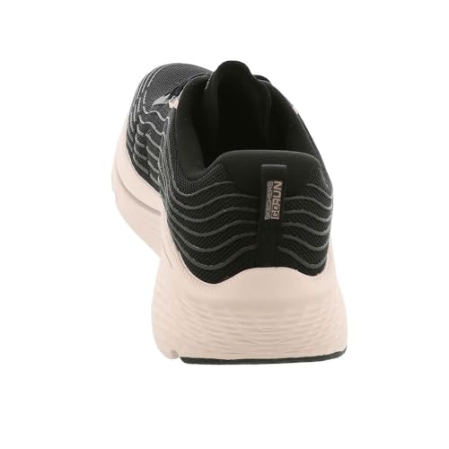 Image of Skechers Women's Max Cushioning Elite 2.0 Sneaker, Black /Rose Gold, 6.5