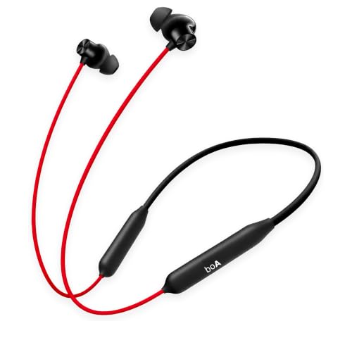 boA Trending Bluetooth 6.0 Neckband with Mic, Quick Charge Technology, Magnetic Earbuds, HD Calling Mic, Sweat Resistant Build for Music Gaming Travel, Compatible with Android and iOS Devices - Image 2