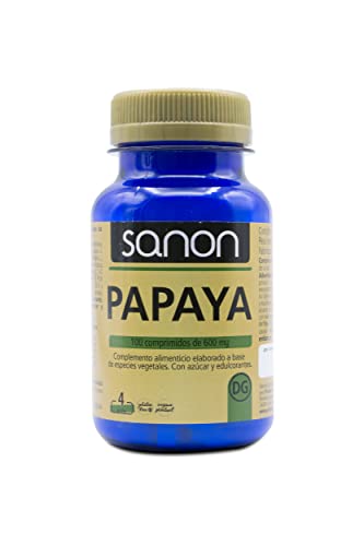 Sanon - Sanon Papaya 100 Comprimidos De 600 Mg