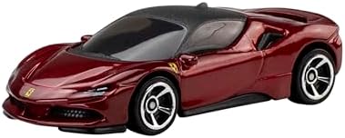 Hot Wheels Toy Ferrari Cars, Die-Cast 5-Pack in 1:64 Scale, Officially Licensed Set of 5 Ferrari Collectible Vehicles for Play or Display - View 6