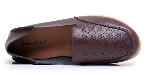 Image of VenusCelia Women's Thawed Comfort Walking Flat Loafer