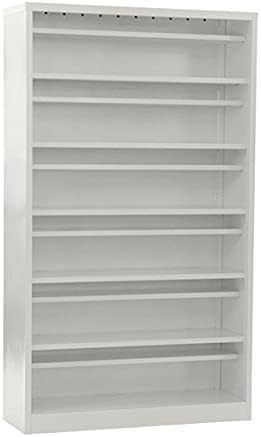 ロッカー おしゃれ スチール シューズボックス 24人用 選べるカラー 幅広6段タイプ オープンタイプ 棚板付き 扉なし 1列6段 