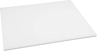 Hygiplas LDPE-Schneidebrett, weiß farbcodiert - Molkerei- und Bäckereivorbereitung, Standardgröße: 12(H) x 450(B) x 300(L)mm, Polyethylen niedriger Dichte, nicht porös, verhindert die Aufnahme von Aromen und Gerüchen, J252