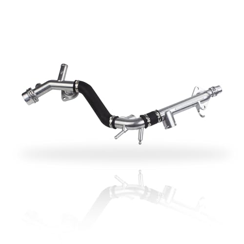 Upgraded aluminum Engine Coolant Radiator Pipe Water Hose Line Compatible with Audi A4 2009 A5 2008-2010 For Q5 2009-2012 A4 Quattro 3.2L V6 2009-2012 A5 Quattro 3.2L V6 2008-2010