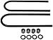 Dorman 929-753 Rear Leaf Spring Axle U-Bolt Kit Compatible with Select Ford Models