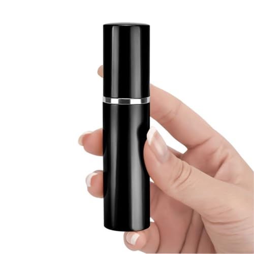 QUXVUIS 5 Stück Zerstäuber Tragbare 10ml Mini-Sprühflasche Pumpenkoffer Leere nachfüllbare Sprüher Kosmetikbehälter Reise
