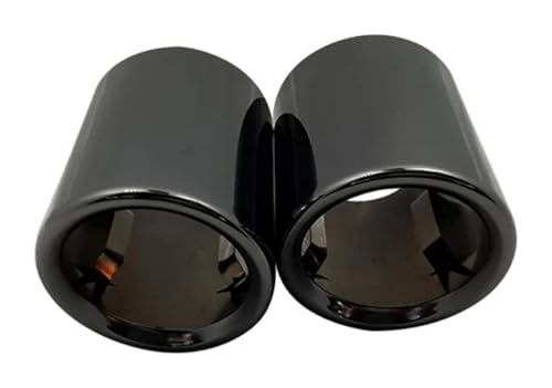 Punta escape acero inoxidable BMW E60 E61 F10 acabado titanium black para silenciador