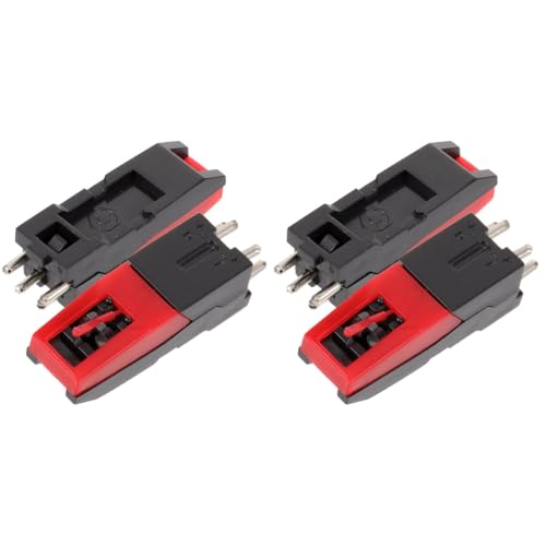GREENADSCAPE 4 Piezas De Aguja De Disco De Plástico, Aguja Para Tocadiscos, Accesorio Para Fonógrafo, Aguja De Repuesto, Aguja De Repuesto Para Aguja De Plástico, Agujas Para Tocadiscos,