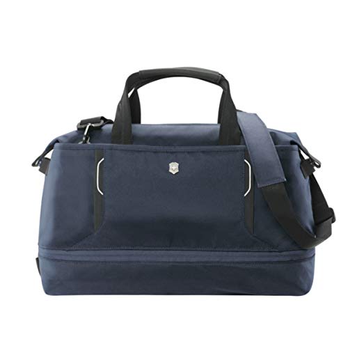 Victorinox Werks Traveler 6.0 Weekender Bag with Zipper Expansion, Blue, 12.6-inch