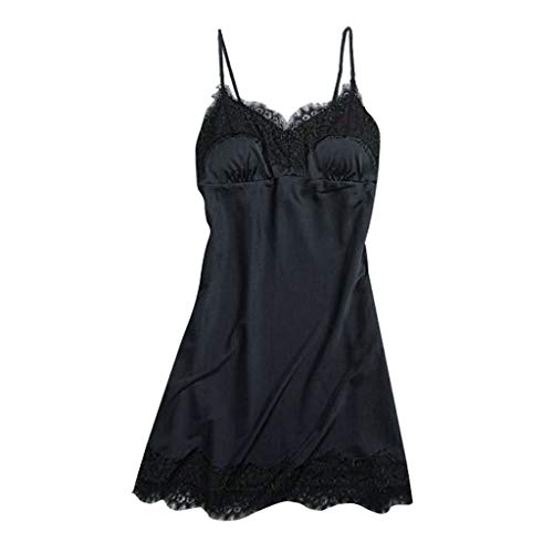 Serenable 2 PCS Feminino Decote Em V Pijama Roupa De Dormir Lingerie