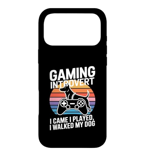 �Q�[�~���O �����I ���D�� I Came I Play I Walked My Dog �X�}�z�P�[�X iPhone 17 Pro Max �p