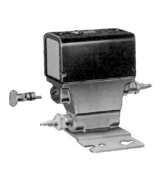 Johnson Controls V11HGA-100 Series V11 Three-Way Solenoid Air Valve, 50/60 Hz, 24 V