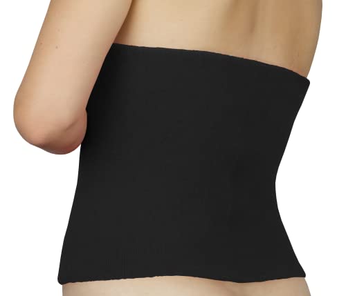 wobera NATUR intensiver Nierenwärmer für Damen und Herren aus weicher Merino-Schurwolle (Gr. XL, Farbe: schwarz-meliert) wobera NATUR intensiver Nierenwärmer für Damen und Herren aus weicher Merino-Schurwolle (Gr. XL, Farbe: schwarz-meliert)