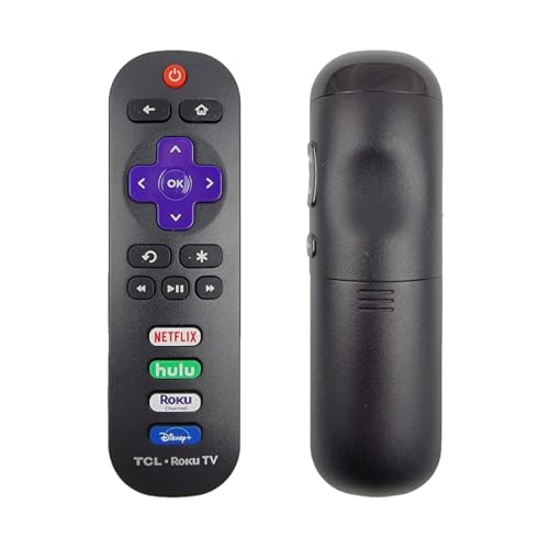 OEM Replacement Remote Control for TCL Roku Smart TVs | Netflix/Hulu/Roku Channel/Disney Plus Compatible | TCL TV Only