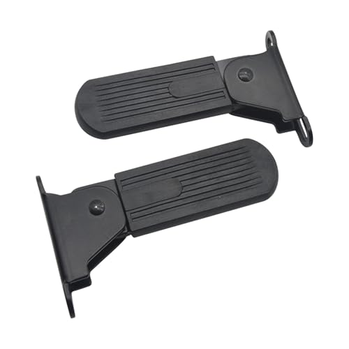 Reposapiés para motocicleta, pie delantero de acero grueso, soportes para pasajeros, reposapiés plegables para motocicleta para vehículos eléctricos