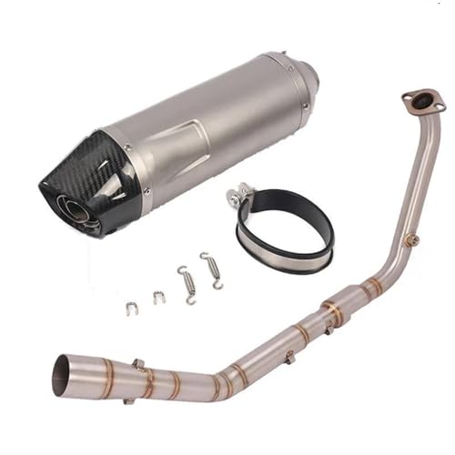 Silencieux moto Yamaha XSR125 et ligne complète pour réparer une fuite de pot