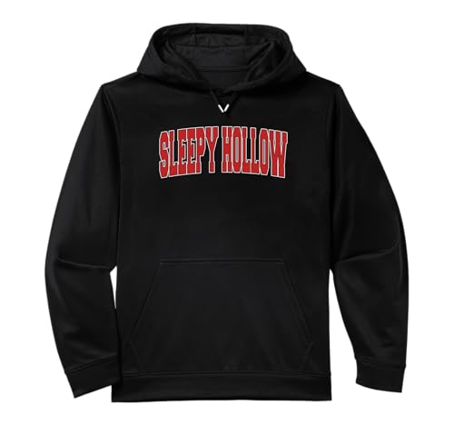 SLEEPY HOLLOW NY NEW YORK Varsity Style USA Vintage Sports Performance Hoodie
