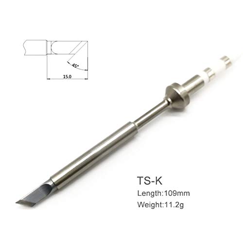Image of TS100 Soldering Iron Tips Original Upgraded Replacement for Digital LCD Ceramics Heating core (TS-D24), Pack of 1