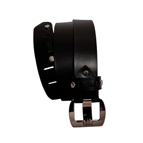Image of Men's Genuine Leather Belt Branded, Jeans Leather Belt for Men, Brown Casual /Formal Premium Lether Belt