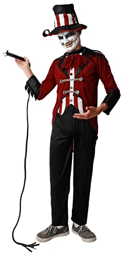 Gojoy Shop Déguisement de Domeur Possédé pour Enfants et Filles Halloween Carnaval (Contient : chapeau, gilet avec veste, pantalon et foulard en cuir de jeu, 4 tailles différentes) (3-4 ans) Cover