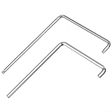 Fenster-Einstellwerkzeug-Set, 2-teiliges Set für Torx 15, 4 mm, Sechskant-Kugelkopf, Stahlwerkzeuge für Fensterinstallations-Hardware