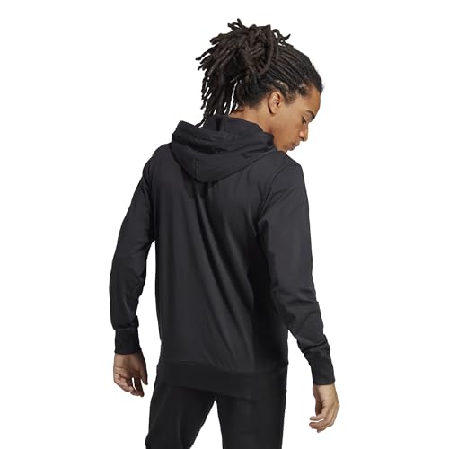 adidas Men's Essentials Logo Hoodie Legacy3
