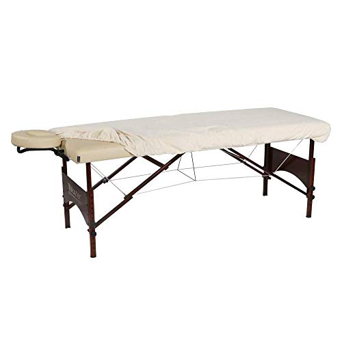 Drap en flanelle Master Massage en pur coton naturel pour table de soin - 2