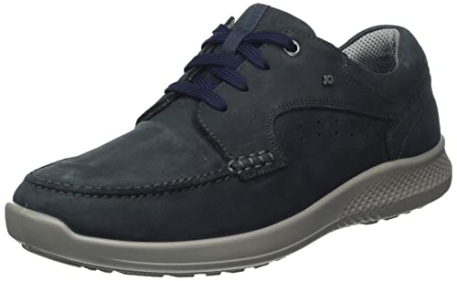 Basket Homme Jomos Campus en Cuir Souple Noir Confortable